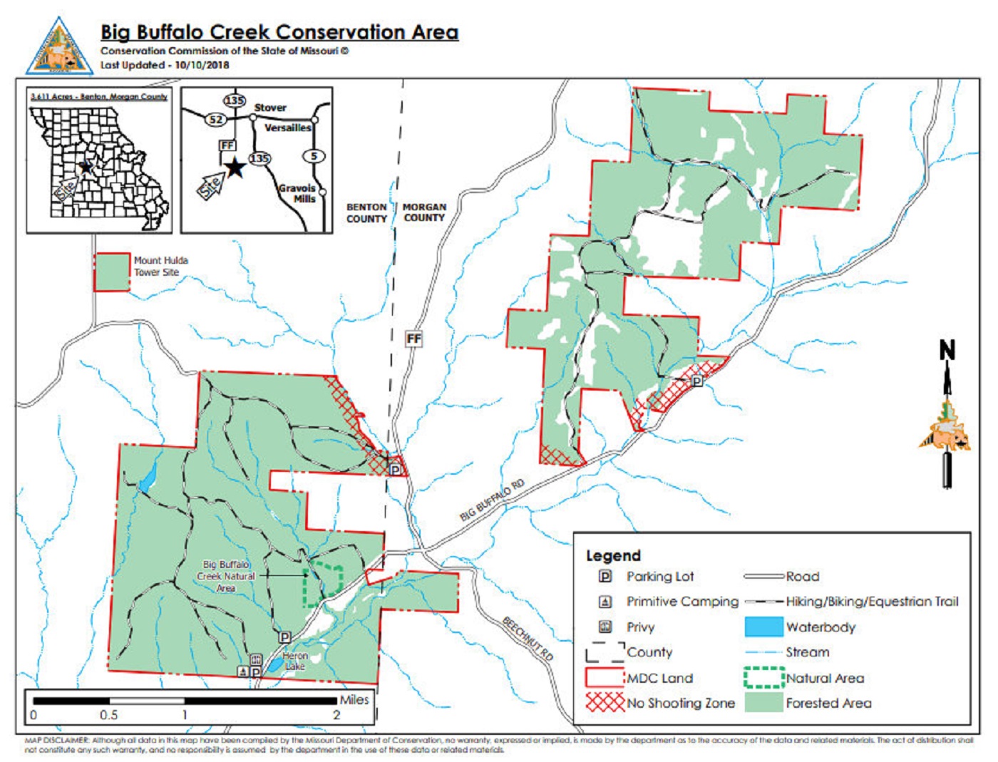 Visit the Big Buffalo Creek Conservation Area in Benton County ...