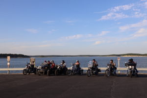 Motorcycle route with views of truman lake