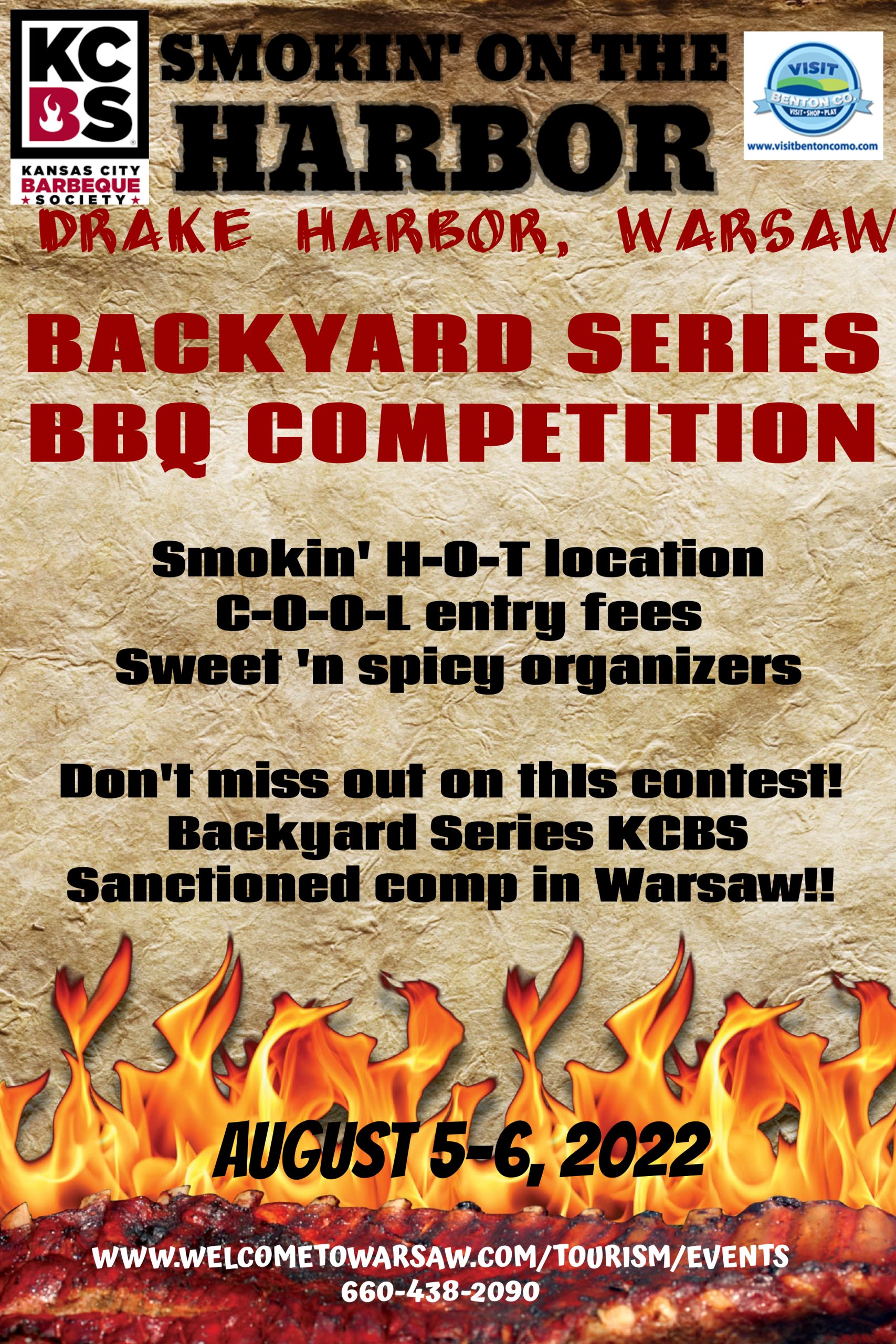 Smokin' on the Harbor Backyard Series BBQ Competition - Welcome To Warsaw